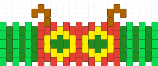very hungry catpillar - green, red, teal