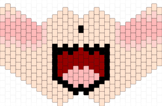 anime mouth mask! - anime, balls, beige, kawaii, mask