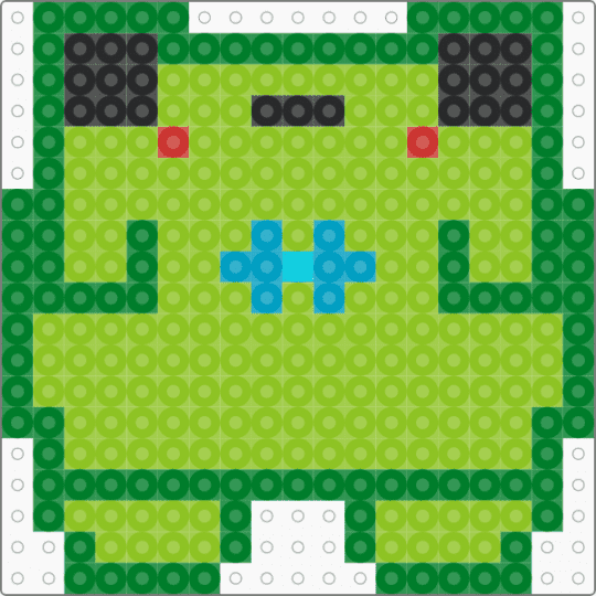 Sapo gravatinha - green