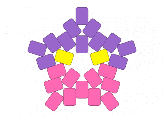 Jax tadc star - jax, jax tadc, pink, purple, rabbit, star, tadc, yellow