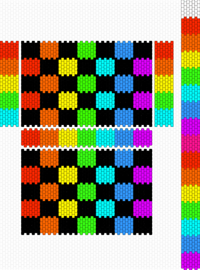 scenecore bag!! - bag, colorful, green, light blue, orange, scenecore
