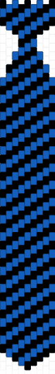 tie v4 - black, blue
