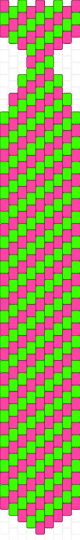 tie v3 - green, pink