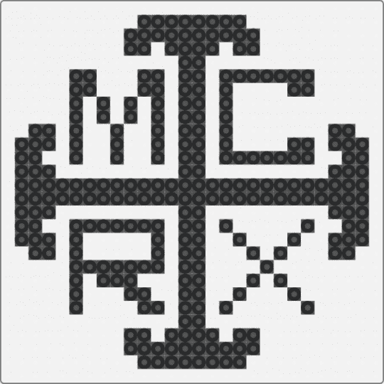 MCRX - black, white