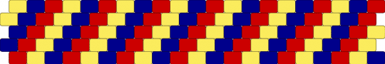 clowncore stripy cuff! - blue, clowncore, peyote cuff, purple, red, yellow