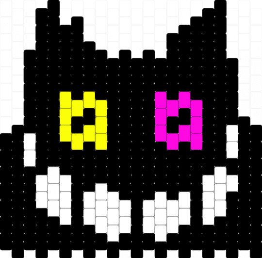 friend test ver - black, pink, white, yellow