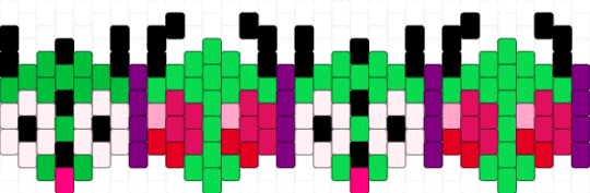 invader zim and gir cuff! - cute, gir, invader zim, pink, teal, zim