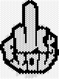 Fuck you - middle finger,hand,text,nsfw,black,white