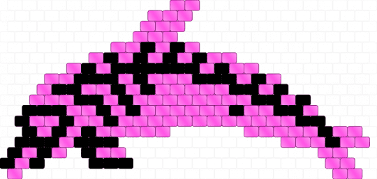 SC3N3 Dolphin Skeleton :> - black, cotddolphins, dolphin, gore, macabre, neon pink, ocean, pink, scene, skeleton