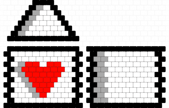 letter kandi wallet - bag, beige, black, gray, kandi, red, small, white