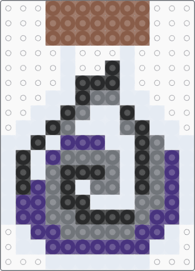 Ace potion - gray, purple
