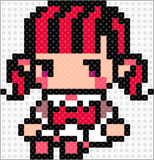 Draculaura - beige, black, red