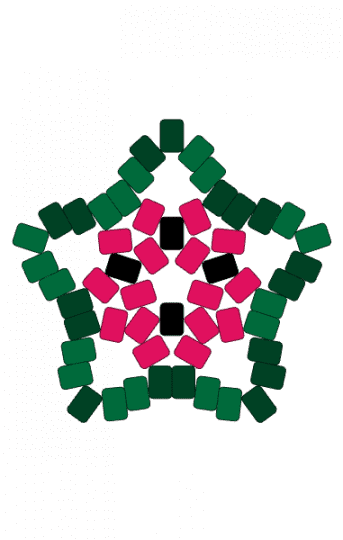 Watermelon star! - cotdfruit, fruit, green, green and red, melon, pink, star, watermelon