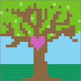 hannah higdon - tree,nature,heart,love,panel