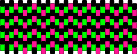1 - neon,trippy,colorful,dark,rave,cuff,pink,green,black