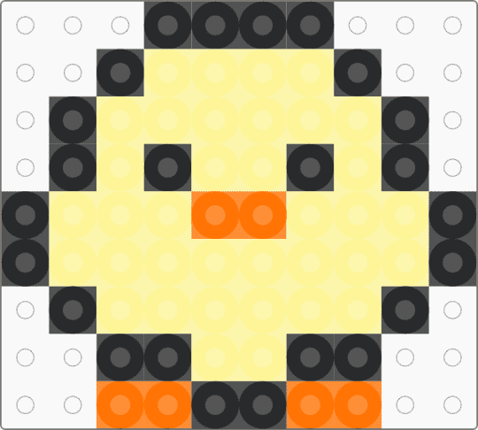 Baby duck - cute kawaii, duck, yellow