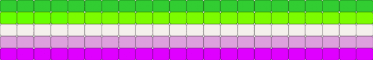 Genderfea - green, pink
