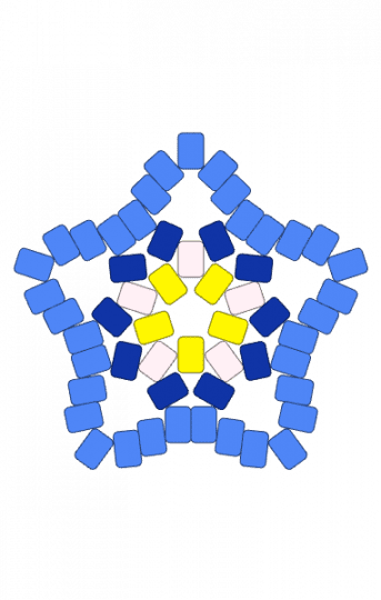Ancient - blue, cotdunderwatercities