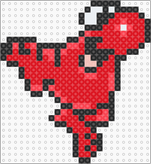little nerds creature (red) - brand, candy, character, nerds, red
