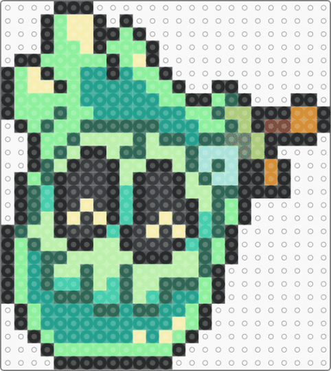 doug campbell - monster prom - gray, monster, monster prom, slime, teal, yellow