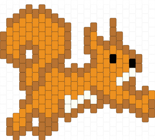 squirrel - orange, tan