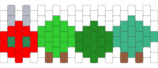 the hungry caterpillar - green, teal