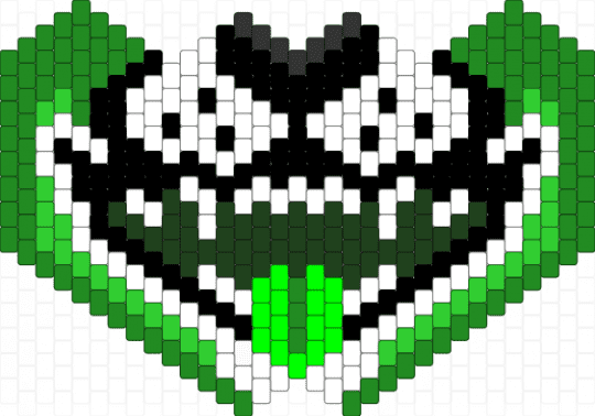 Green dog mask - animal, black, dog, furry, green, kandi, kandi mask, mask, white