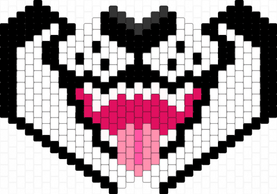Husky mask - animal, black, dog, furry, husky, kandi, kandi mask, mask, white