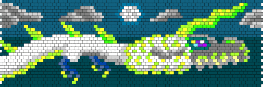 Farosh dragon banner (Zelda) - blue