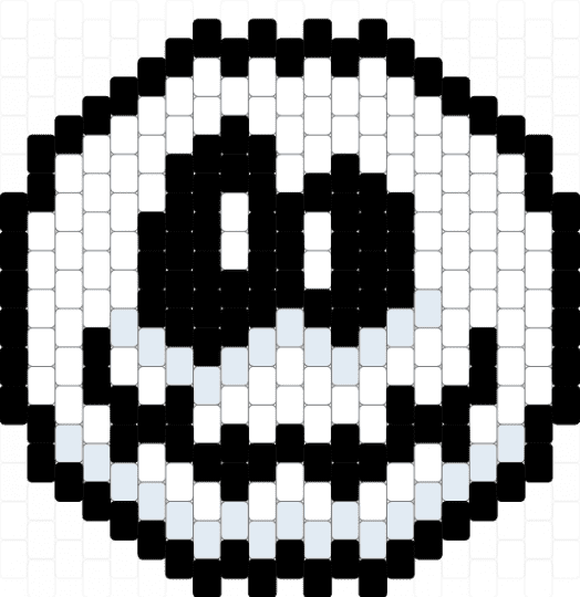 skid from spooky month!!!!! - black, character, halloween, skid, spooky, spooky month, white