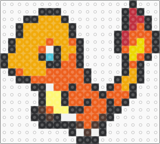 Charmander 2 Pokemon - orange