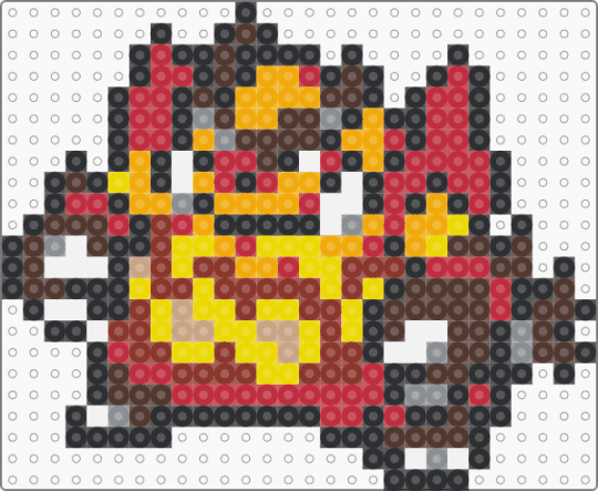 Emboar Pokemon - brown, red