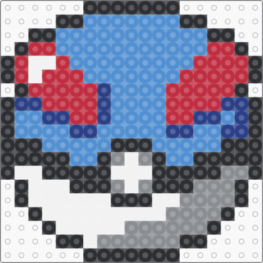 Great Ball Coaster - light blue, red