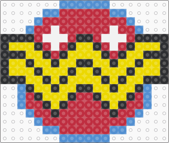 Wonder Woman Coaster - red, yellow