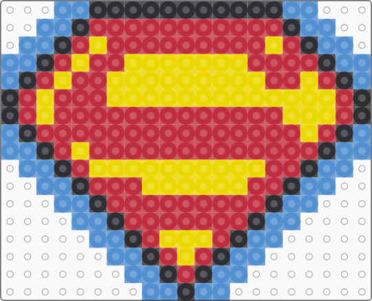 Super Man Coaster - red