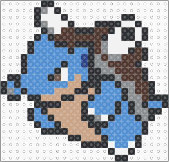 Blastoise Pokemon - beige, brown, light blue