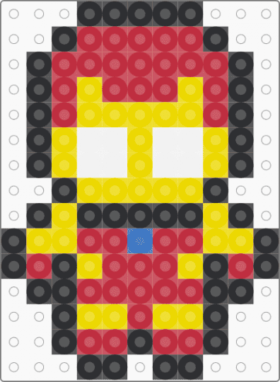 Iron man MK50 - marvel, red, superhero, yellow