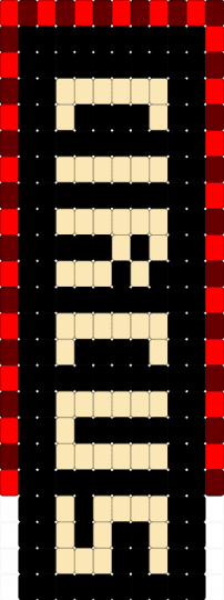 Pierrot ticket - beige, black