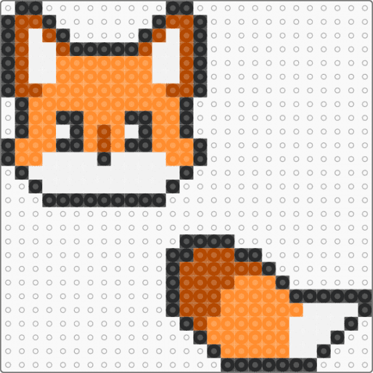 hanging fox - animal, fox, hanging, orange, red
