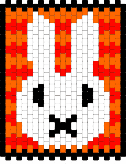Demo Miffy3 - orange, red