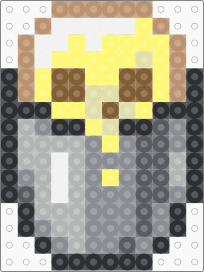Minecraft Bucket of Sulfur Cube - beige, gray, yellow
