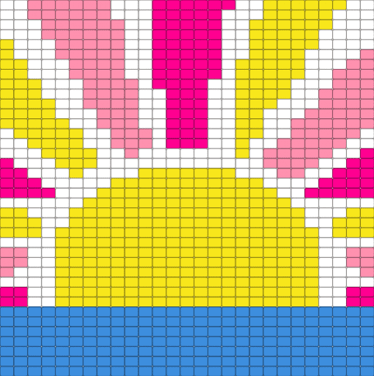 Sunrise Pattern - yellow