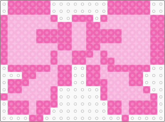 Pink bow - cotdbows, cute, pink