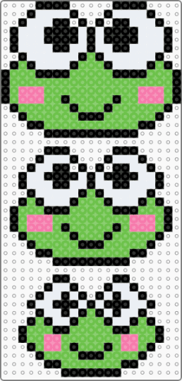 3 types of Keroppi - green
