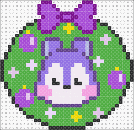 merry mang - bt21, green, purple