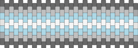 DemiBoy Cuff - beige, demiboy, gray, lgtbqia, light blue, pride