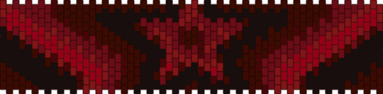 Red and blackish star - brown, red, robots, star