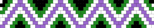 Genderqueer zig zag - genderqueer, geometric, green, pride, purple, zig zag