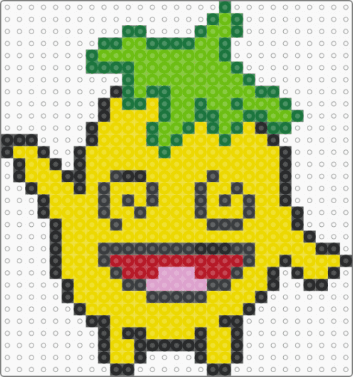 kikiwawa - bigdub, character, green, yellow