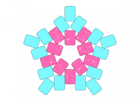 Cotton candy star! - blue, candy, cotton candy, glitter, glitterbeads, kandi, light blue, pink, star